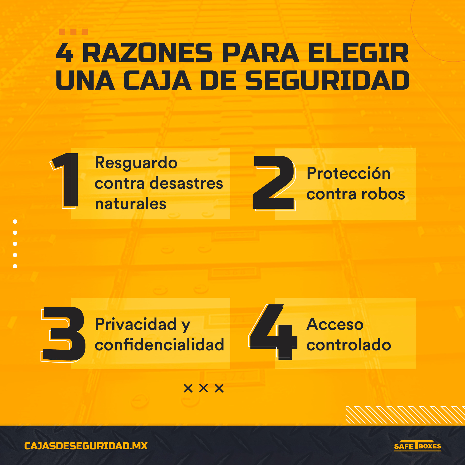 Caja De Seguridad - Boîte De Sécurité Industrielle Avec Contrôle Et Clé